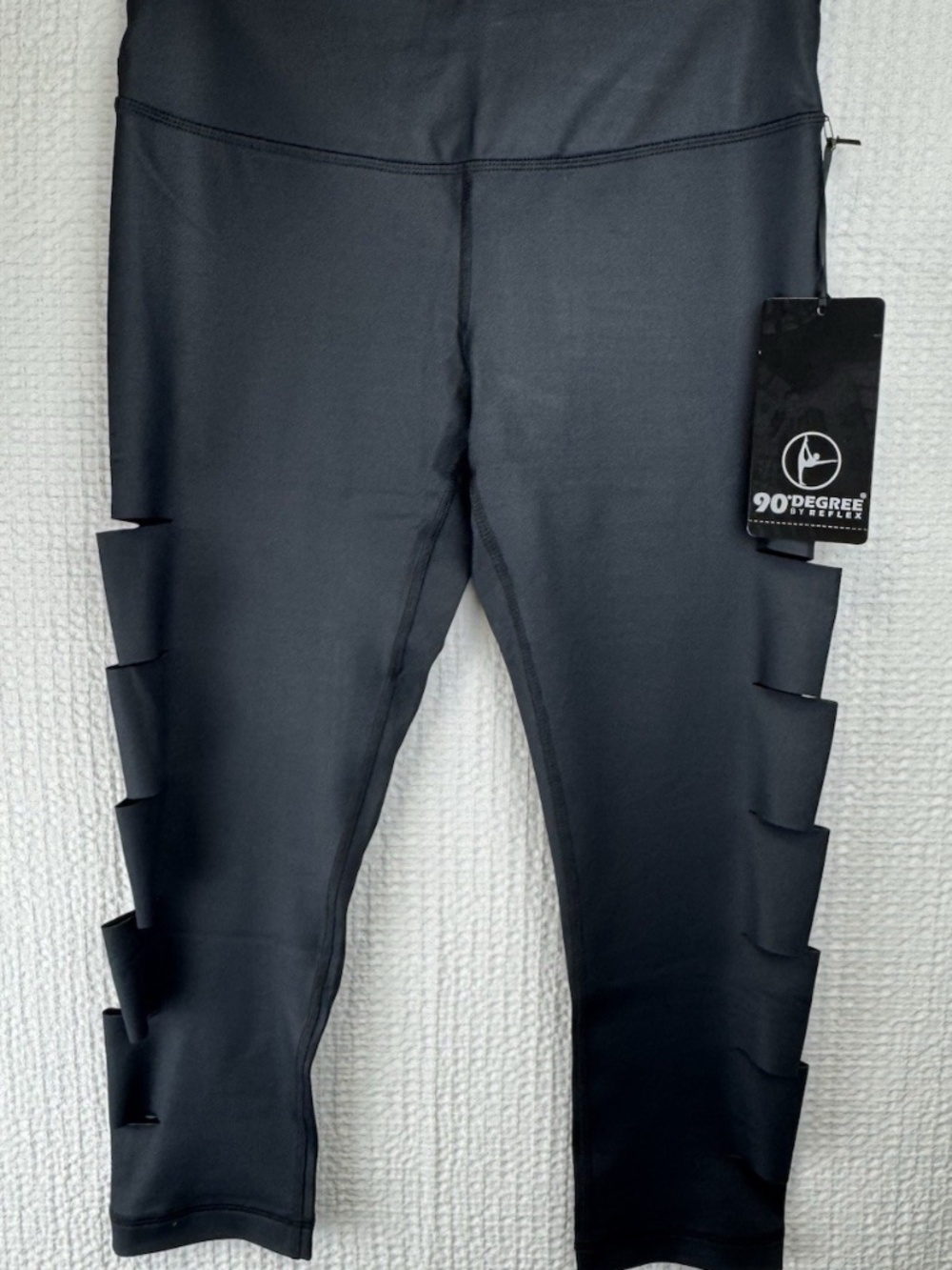 90 Degree by Reflex Black Cire Women's Activewear Pants